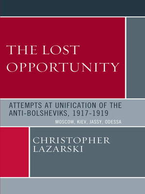 cover image of The Lost Opportunity